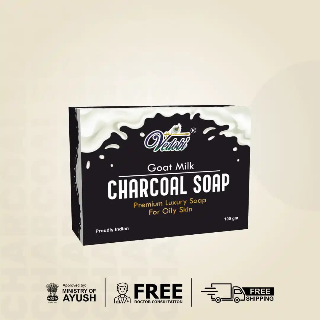 Payas-Goat milk Charcoal Soap for Oily Skin — view 4