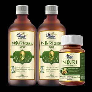 Nari Cordial Syrup (combo pack) + Nari Cordial Capsule
