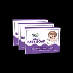 Kilkari Baby Soap Honey Butter With Lavender (Pack of 3)