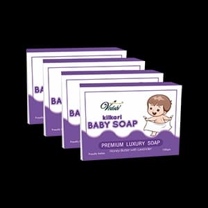 Kilkari Baby Soap Honey Butter With Lavender (Pack of 4)